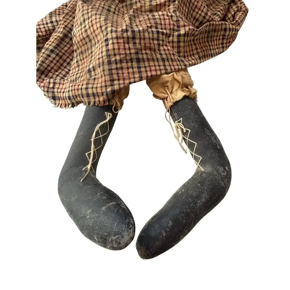 Nancy Evers Signed Primitive Americana Doll 32